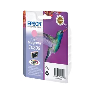 Epson - Cartuccia ink - Magenta chiaro - T0806 - C13T08064011  - 7,4ml - immagine 1