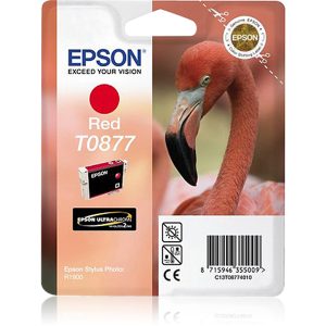 Epson - Cartuccia ink - Rosso - T0877 - C13T08774010  - 11,4ml - immagine 1