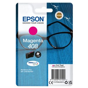 Epson - Cartuccia DuraBrite Ultra 408 - Magenta -  C13T09J34010 - immagine 1