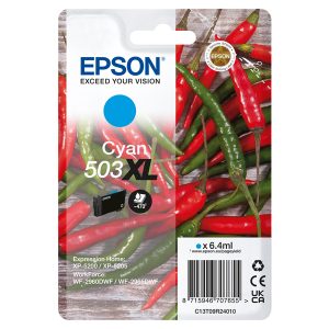 Epson - Cartuccia - Ciano - 503XL - C13T09R24010 - 6,4 ml - immagine 1