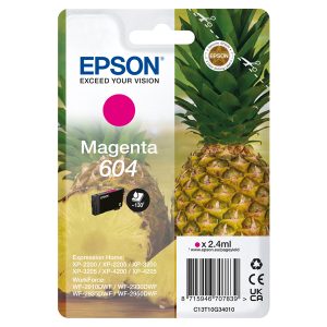 Epson - Cartuccia - Magenta - 604 - C13T10G34010 - 2,4 ml - immagine 1