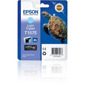 Epson - Cartuccia ink - Ciano chiaro - T1575 - C13T15754010 - 25,9ml - immagine 1