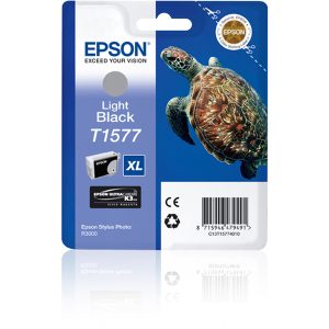 Epson - Cartuccia ink - Nero chiaro - T1577 - C13T15774010 - 25,9ml - immagine 1
