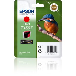 Epson - Cartuccia ink - Rosso - T1597 - C13T15974010 - 17ml - immagine 1