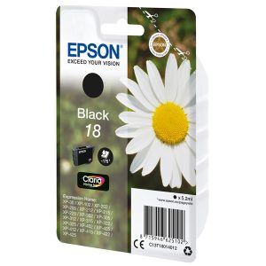 Epson - Cartuccia ink - 18 - Nero - C13T18014012 - 5,2ml - immagine 1