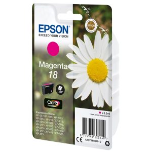 Epson - Cartuccia ink - 18 - Magenta - C13T18034012 - 3,3ml - immagine 1