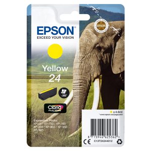 Epson - Cartuccia ink - 24 - Giallo - C13T24244012 - 4,6ml - immagine 1