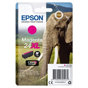Epson - Cartuccia ink - 24XL - Magenta - C13T24334012 - 8,7ml - immagine 1