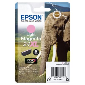 Epson - Cartuccia ink - 24XL - Magenta chiaro - C13T24364012 - 9,8ml - immagine 1