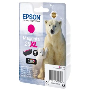 Epson - Cartuccia ink - 26XL - Magenta - C13T26334012 - 9,7ml - immagine 1