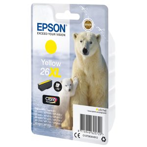 Epson - Cartuccia ink - 26XL - Giallo - C13T26344012 - 9,7ml - immagine 1