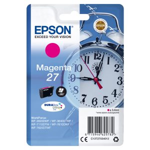 Epson - Cartuccia ink - 27 - Magenta - C13T27034012 - 3,6ml - immagine 1