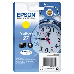 Epson - Cartuccia ink - 27 - Giallo - C13T27044012 - 3,6ml - immagine 1