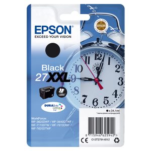 Epson - Cartuccia ink - 27XXL - Nero - C13T27914012 - 34,1ml - immagine 1