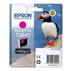 Epson - Cartuccia ink - Magenta - T3243 - C13T32434010 - 14ml - immagine 1
