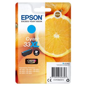 Epson - Cartuccia ink - 33XL - Ciano - C13T33624012 - 8,9ml - immagine 1