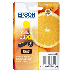 Epson - Cartuccia ink - 33XL - Giallo - C13T33644012 - 8,9ml - immagine 1