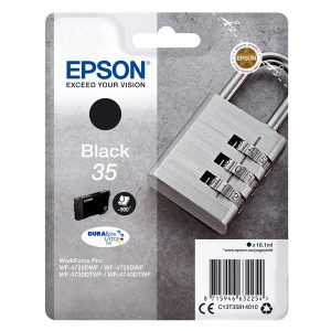 Epson - Cartuccia ink - 35 - Nero - C13T35814010 - 16,1ml - immagine 1