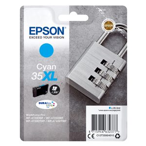 Epson - Cartuccia ink - 35XL - Ciano - C13T35924010 - 20,3ml - immagine 1