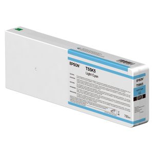 Epson - Cartuccia T55K500 - Light Ciano - C13T55K500 - 700ml - immagine 1