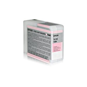 Epson - Tanica - Magenta chiaro - T580B - C13T580B00 - 80ml - immagine 1