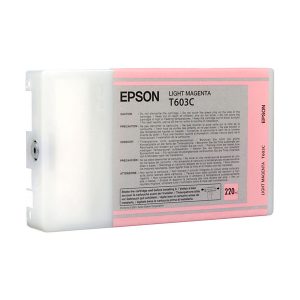 Epson - Tanica - Magenta chiaro - T603C - C13T603C00 - 220ml - immagine 1