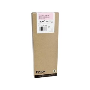 Epson - Tanica - Magenta chiaro - T606C - C13T606C00 - 220ml - immagine 1