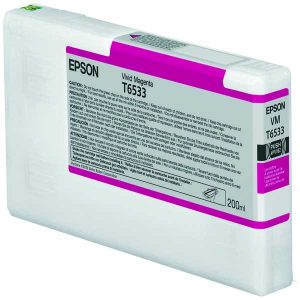 Epson - Tanica - vivid Magenta - T6533 - C13T653300 - 200ml - immagine 1
