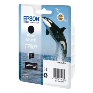 Epson - Cartuccia ink - Nero Photo - T7601 - C13T76014010 - 25,9ml - immagine 2