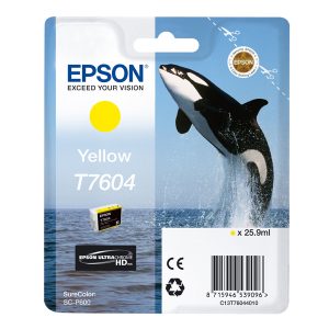Epson - Cartuccia ink - Giallo - T7604 - C13T76044010 - 25,9ml - immagine 1