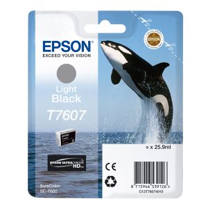 Epson - Cartuccia ink - Nero chiaro - T7607 - C13T76074010 - 25,9ml - immagine 1