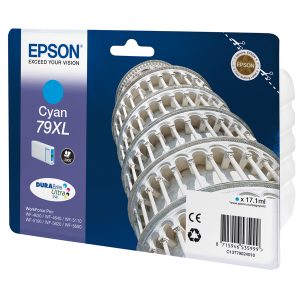 Epson - Tanica - 79XL - Ciano - C13T79024010 - T7902- 17,1ml - immagine 2