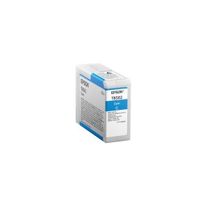 Epson - Cartuccia ink - Ciano - T8502 - C13T850200 - 80ml - immagine 1
