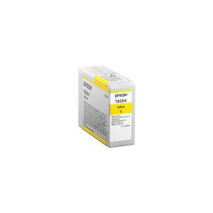 Epson - Cartuccia ink - Giallo - T8504 - C13T850400 - 80ml - immagine 1