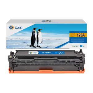 G&G - Toner Compatibile per Hp CB541A- Ciano - 1.400 pag - immagine 1