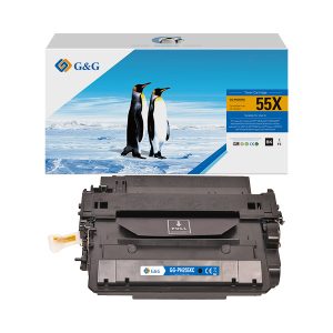 G&G - Toner Compatibile per Hp CE255X - Nero - 12.500 pag - immagine 1