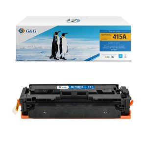 G&G - Toner Compatibile per Hp W2031A - Ciano - 2.100 pag - immagine 1