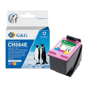 G&G - Cartuccia ink Compatibile per HP 301XL - C/M/Y - 450 pag - immagine 1