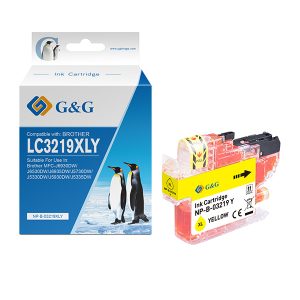 G&G - Cartuccia ink Compatibile per Brother MFC-J6930DW/J6530DW/J6935DW - Giallo - immagine 1