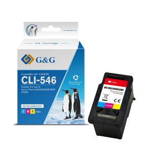 G&G - Cartuccia ink Rigenerata per Canon PIXMA MG2450/2550/2950 - C/M/Y - 300 pag - immagine 1