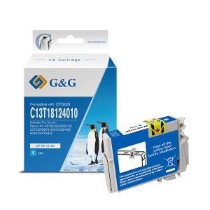 G&G - Cartuccia ink Compatibile per Epson P-30/102/202 - Ciano - immagine 1