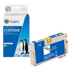 G&G - Cartuccia ink Compatibile per Epson WorkForce Pro WF-4745 - Giallo - immagine 1
