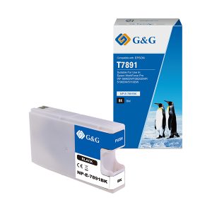 G&G - Cartuccia ink Compatibile per Epson workforce pro wf-5690dwf/ wf-5620dwf - Nero - immagine 1