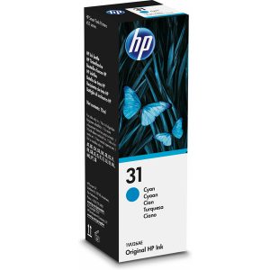 Hp - Flacone inchiostro originale - 31 - Ciano - 1VU26AE - 70 ml - immagine 1