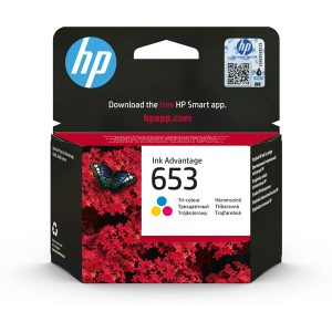 Hp - Cartuccia ink originale - 653 - C/M/Y - 3YM74AE - 200 pag - immagine 1