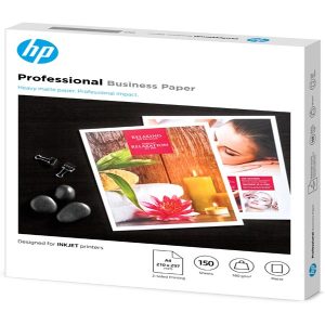 Hp - Confezione da 150 fogli carta per getto d'inchiostro HP originale opaca professionale A4 - 7MV79A - immagine 1