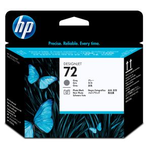 Hp - Testina di stampa originale - 72 - Grigio / Nero fotografico - C9380A - 1.430 pag - immagine 1