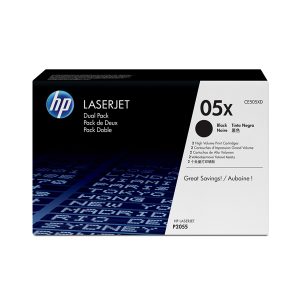 Hp - Confezione 2 Toner originale - 05X - Nero - CE505XD - 6.500 pag cad - immagine 1