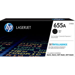 Hp - Toner originale - 655A - Nero - CF450A - 12.500 pag - immagine 1