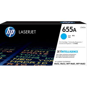Hp - Toner originale - 655A - Ciano - CF451A - 10.500 pag - immagine 1